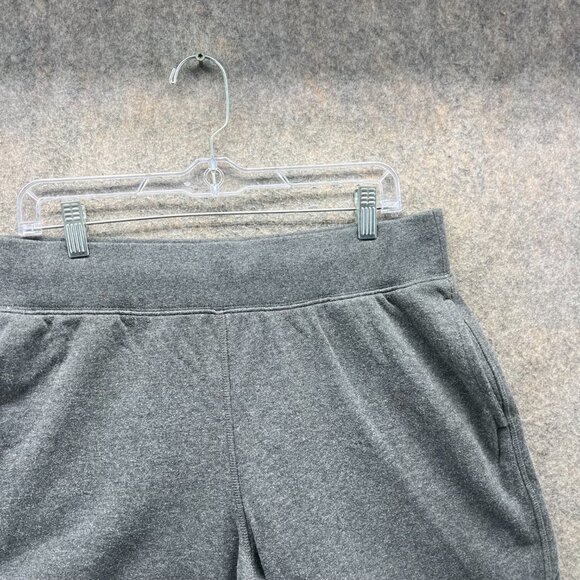 Champion Shorts Mens Large Gray Athletic Lounge Shorts Embroidered Logo Vintage - Picture 9 of 11